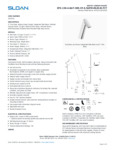 Sloan_5093324230_specsheet Sloan_5093324230_specsheet