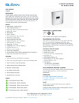 Sloan_5093400300_specsheet Sloan_5093400300_specsheet