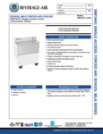 Beverage Air SMF34HC School Milk Coolers