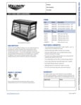HOT FOOD MERCHANDISER spec sheet