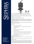 Sephra Plus_Waffle Baking System _Rotational Waffle Ball Baker_Spec Sheet