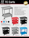 Spec Sheet for Luxor TC Carts Spec Sheet for Luxor TC Carts