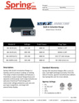 Spec Sheet for Max Induction Range SM Model Spec Sheet for Max Induction Range SM Model
