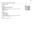 Spec Sheet for Rational 60.31.044 SelfCookingCenter XS Stand Spec Sheet for Rational 60.31.044 SelfCookingCenter XS Stand