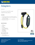 Spec Sheet for Voltec 04-00105 3 ft. Power Cord Spec Sheet for Voltec 04-00105 3 ft. Power Cord