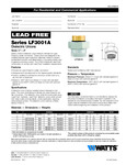 Specification Sheet - LF3001A