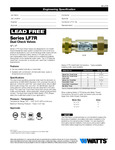 Specification Sheet - LF7R Specification Sheet - LF7R