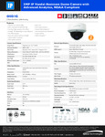 Speco Technologies O5D1G SpecSheet