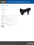 Specotech_783ER370B_Deluxe Megaphone SpecSheet Specotech_783ER370B_Deluxe Megaphone SpecSheet