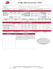Tablecraft Flynn Plate Specsheet Tablecraft Flynn Plate Specsheet