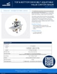 Sealersales CS-6050 Carton Sealer Spec Sheet