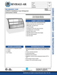 Specsheet for Beverage-Air CDR5HC-1-W Bakery Display Case