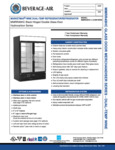 Specsheet for Beverage-Air MMRR49HC-1-A-BW-WINE Wine Merchandiser Specsheet for Beverage-Air MMRR49HC-1-A-BW-WINE Wine Merchandiser