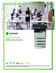 Specsheet for Lexmark MX500 Series Laser Printers