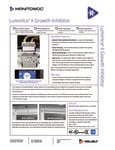 Specsheet for Manitowoc LuminIce Growth Inhibitor