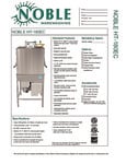 Noble Warewashing Single Cycle Dishwasher (High Temp)