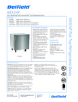 ST4432NP and STD4432NP Spec Sheet ST4432NP and STD4432NP Spec Sheet