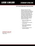 STANDUP-CF60-DW Spec Sheet