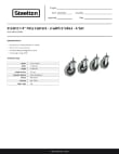 Steelton Metal Products 465CASTER4 Specsheet