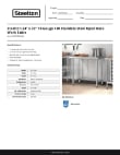 Steelton Metal Products 522ETOB2436 Specsheet