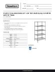 Steelton Metal Products 465B2436KE5 Specsheet