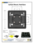 Surface Mount Fixed Base Spec Sheet Surface Mount Fixed Base Spec Sheet
