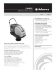 Advance SW900 spec sheet Advance SW900 spec sheet