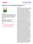 Symplicity™ Low Temp Machine Sanitizer 215 (2).pdf