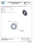T&SBrass 51001674245 CWS EasyInstall Center Flange Nut Spec Sheet T&SBrass 51001674245 CWS EasyInstall Center Flange Nut Spec Sheet