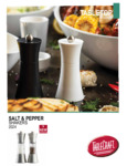 TableCraft Salt & Pepper Mills Spec Sheet TableCraft Salt & Pepper Mills Spec Sheet