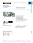 TBC5 Undercounter Blast Chiller Spec TBC5 Undercounter Blast Chiller Spec