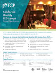 TCP California Quality LED Lamps SpecSheet TCP California Quality LED Lamps SpecSheet
