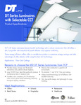 TCP DT Series Luminaires SpecSheet TCP DT Series Luminaires SpecSheet