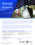 TCP Elements Wall Pack Light Fixtures SpecSheet