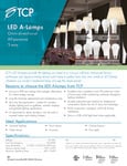 TCP LED A-Lamps SpecSheet TCP LED A-Lamps SpecSheet