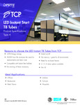 TCP LED T8 Tubes SpecSheet TCP LED T8 Tubes SpecSheet