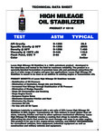Lucas Oil High Mile Oil Stabilizer Specs Lucas Oil High Mile Oil Stabilizer Specs