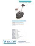 TGB-516NX-Pad-Assist-Scrubber-Product-Spec-Sheet