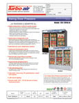 Turbo Air Refrigeration Specsheet
