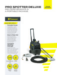 Tornado DELUXE Pro Spotter Carpet Extractor TE011-G03-U Specs Tornado DELUXE Pro Spotter Carpet Extractor TE011-G03-U Specs