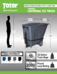 Toter_Tilt_Truck_TowableUniversal_1.5CubicYard_UTT15_DImensions_r1