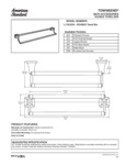 TOWNSEND 24in DOUBLE TOWEL BAR SPEC