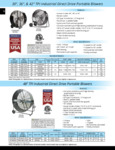 TPI Direct Drive Blowers Portable