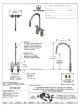 T&S 5F-4DLS09 Spec Sheet T&S 5F-4DLS09 Spec Sheet