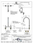 T&S 5F-8DWS09 Spec Sheet T&S 5F-8DWS09 Spec Sheet