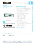 TU Series 72in Full Size Undercounter Spec TU Series 72in Full Size Undercounter Spec