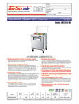 Turbo Air MST-24S-N6 SpecSheet Turbo Air MST-24S-N6 SpecSheet