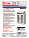 Turbo Air Refrigeration M3R47-2-G-N Refrigerator Specsheet Turbo Air Refrigeration M3R47-2-G-N Refrigerator Specsheet