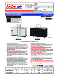 Turbo Air TBD-3SDD_SBD-N Specsheet