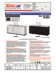Turbo Air TBD-4SDD_SBD-N Specsheet Turbo Air TBD-4SDD_SBD-N Specsheet